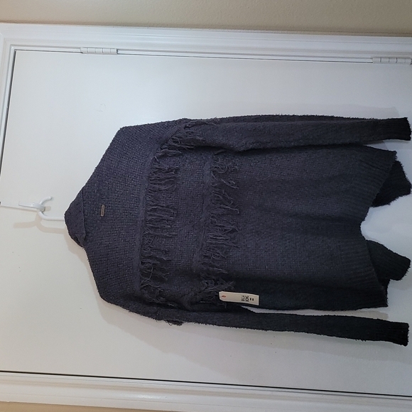 NWT Billabong Women's Cardigan Gray Size SP - Picture 5 of 8